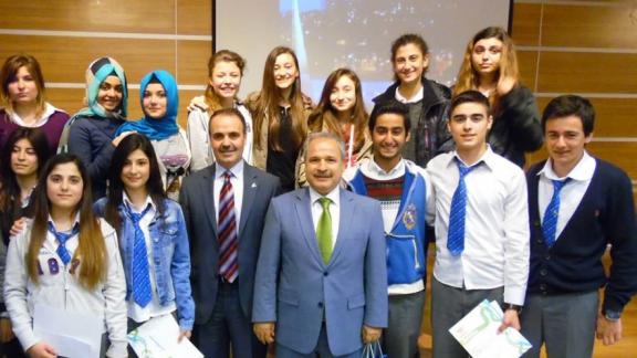 Bursa Gazın 5.sini düzenlediği Liseler arası Çevre Konulu Bilgi Yarışmasını Gemlik Anadolu Lisesi kazandı