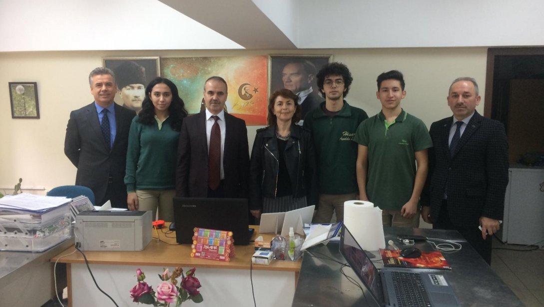 Tübitak Araştırma Projeleri Yarışmasında Hisar Anadolu Lisesinden Büyük Başarı