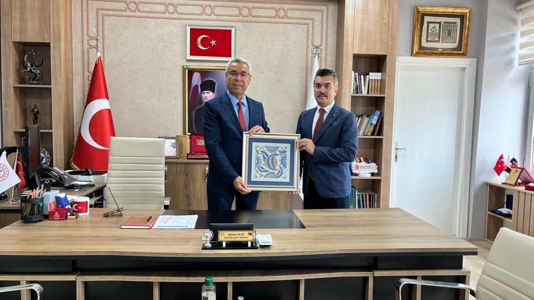 Osmangazi İlçe Milli Eğitim Müdürü Metin Sezer'den Ziyaret